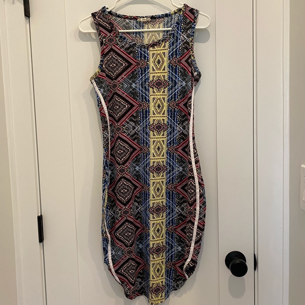 Colorful Skin-tight dress by Ultra Flirt